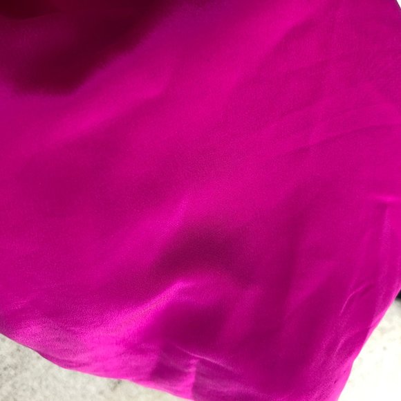 Cynthia Rowley Pink Silk Dress 10 - Picture 5 of 6